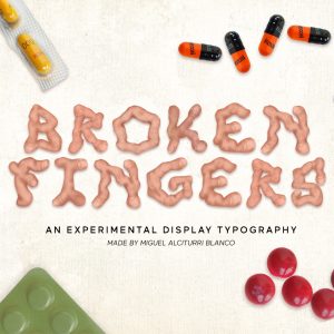 Tipografía Broken Fingers